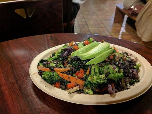veggie stir fry. yummy at Stuff I Eat in Inglewood