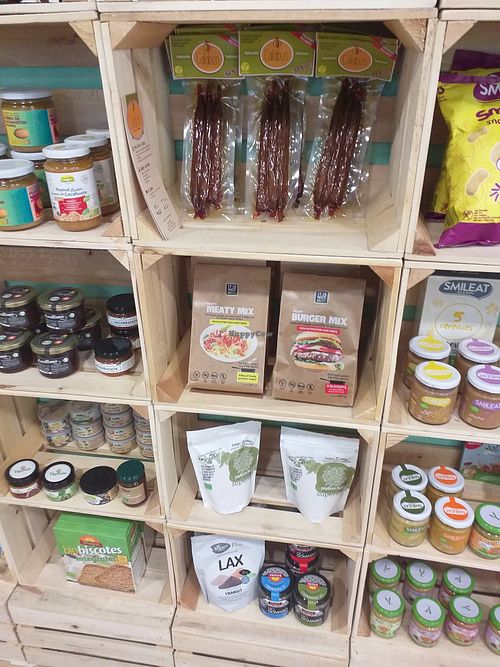 Meat replacement at Veganizan in Valencia