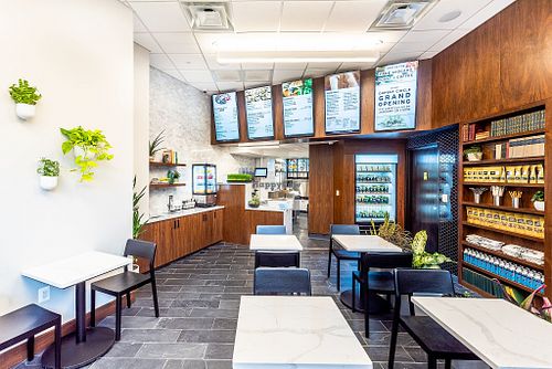 Cafe from the front door! at Fruitive - Conn Ave in Washington