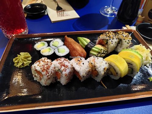 Vegan plate for 1 at Negishi in Winterthur