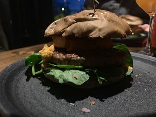 Impossible burger  at Decadent Ales + Hapa in Mamaroneck