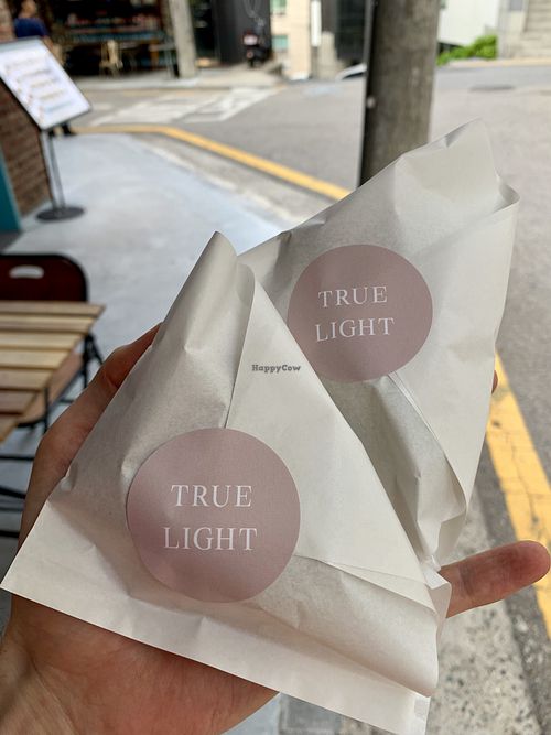 Excellent madeleines! at True Light in Seoul
