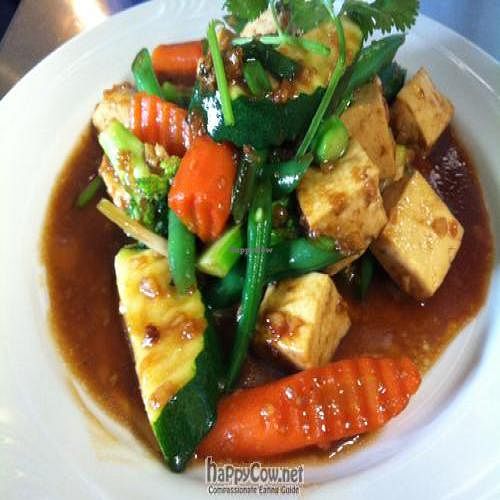 Veggie Garlic Tofu at Kow Thai in Allentown