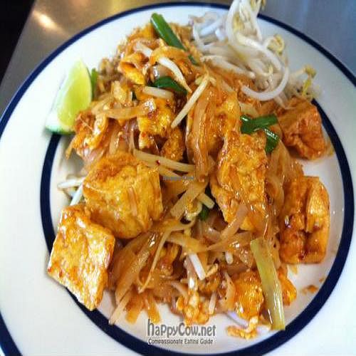 Pad Thai Noodle Tofu  (without fish sauce) at Kow Thai in Allentown