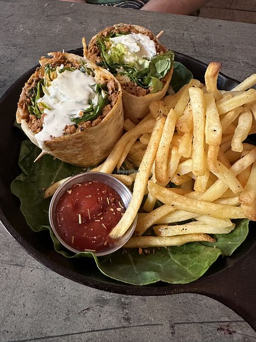 Wrap  at El Punto Vegano in Catano