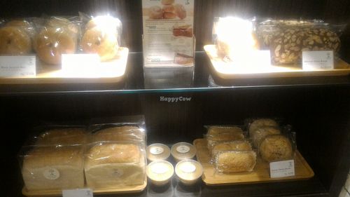 Vegan breads  at LN Fortunate Coffee in Pekanbaru