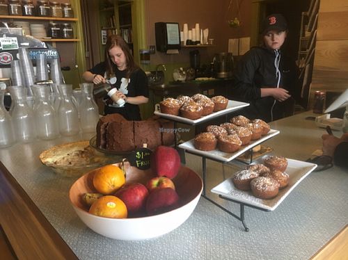 vegan desserts at The Hummingbird Cafe in Butte