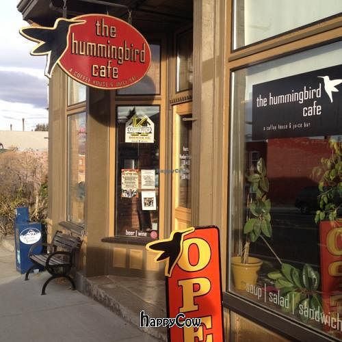 exterior at The Hummingbird Cafe in Butte