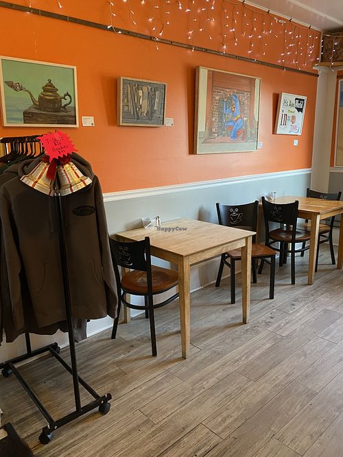 Indoor seating  at Jo Mama's in Orleans