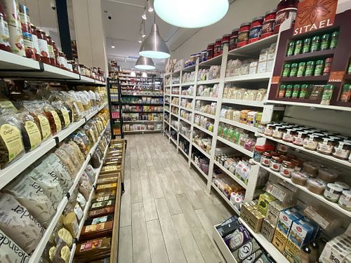 Aisle at Savia Alimentacion Natural in Ibiza