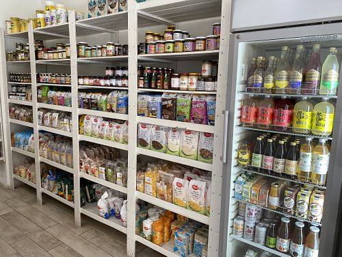 Nut butters, jams, granola, kombucha   at Savia Alimentacion Natural in Ibiza