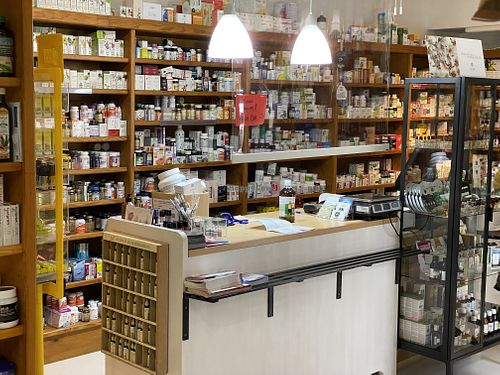 Herbs and vitamins etc. at Savia Alimentacion Natural in Ibiza