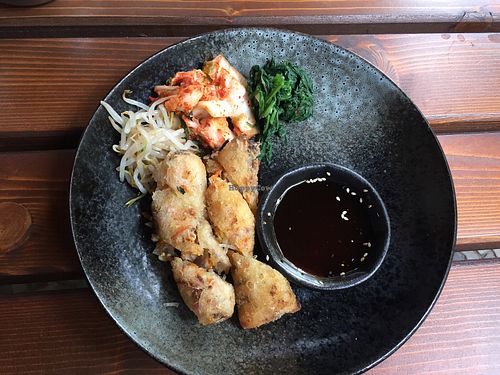 Spring roll starter (on changing weekly menu ) at Feel Seoul Good in Berlin