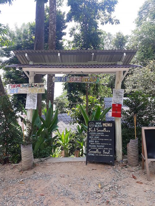 Outside at Indie Beach in Koh Chang