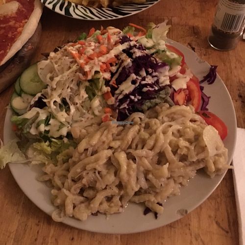 pasta tipica alemana at Yoyo Foodworld in Berlin