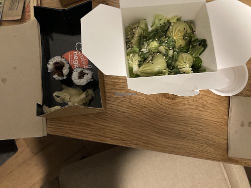 Hong Kong Stories Dumplings and pumpkin sushi  at Negishi in Luzern