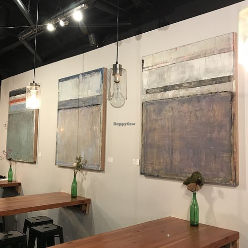 High tops seating and free WiFi inside at Ghost Note Coffee in Seattle