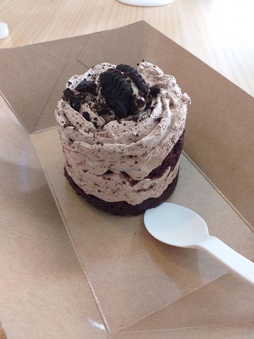 Oreo cake at The Began in Valencia