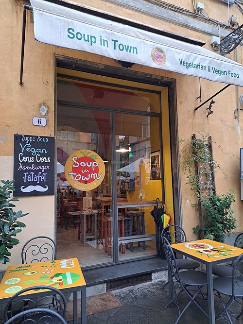 Exterior at Soup in Town in Lucca
