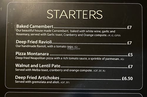 Starters  #Veganuary at Vegano in Newcastle Upon Tyne