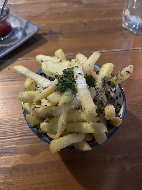 Truffle oil fries  #Veganuary at Vegano in Newcastle Upon Tyne