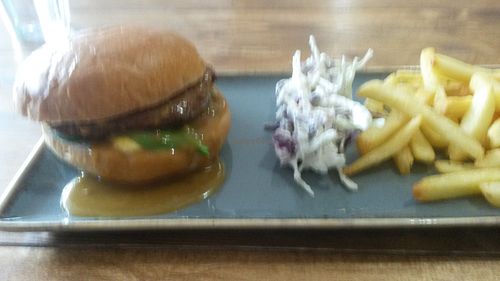 Vegano chickn katsu burger at Vegano in Newcastle Upon Tyne