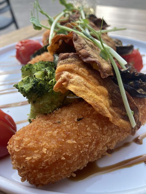 Risotto kroketjes   at Focus Foodbar in Tilburg