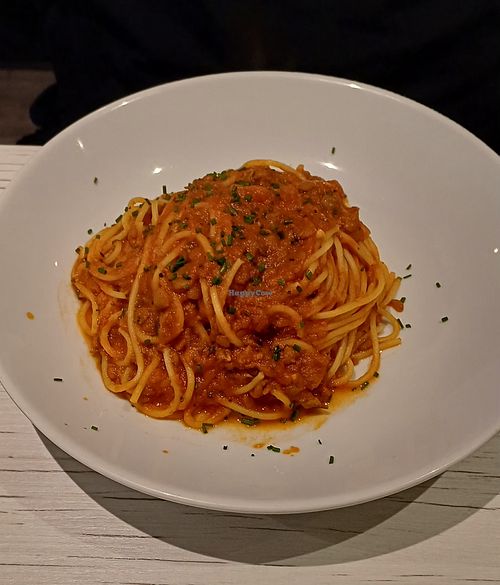 Lentil ragu at Grappolo in Huddersfield