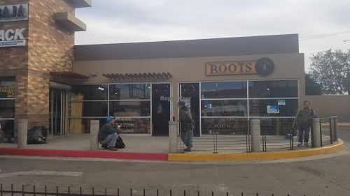Outside at Roots in Tijuana
