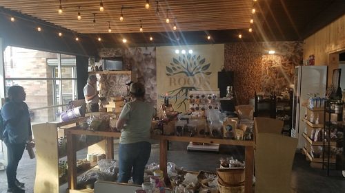 Inside at Roots in Tijuana