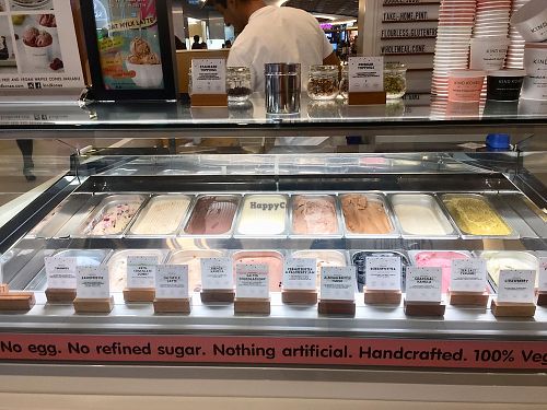 16 flavours  at Kind Kones - Midvalley in Kuala Lumpur