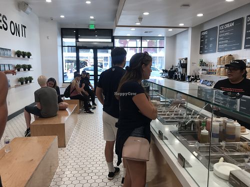 Vegan ice cream at Donut Friend - DTLA in Los Angeles