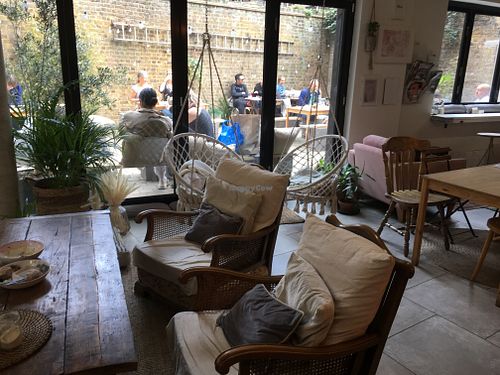 Inside  at WAVE in East London