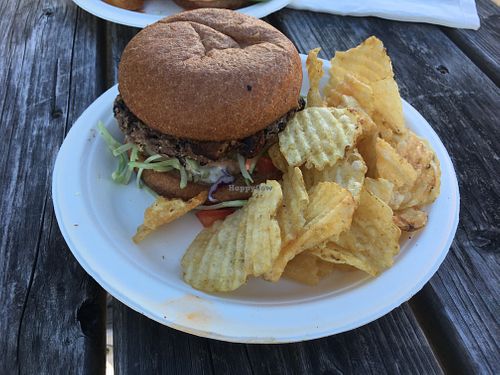 Buffalo Bacun Ranch Burger  at Sage Against The Machine in Bellingham