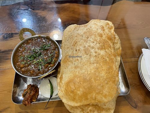 Chola bhatura  at Kesar's in East Windsor