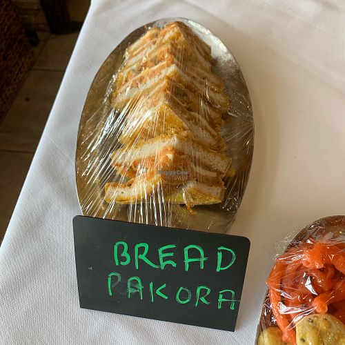 Bread pakora  at Kesar's in East Windsor