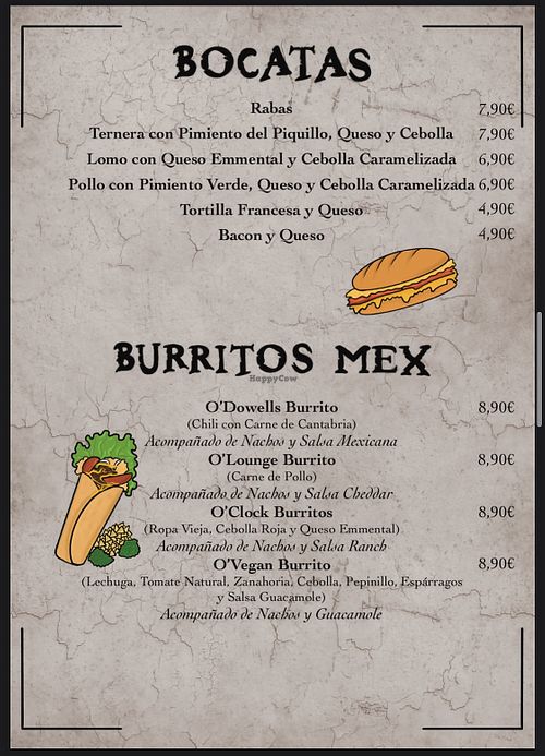   at O'Dowells in Santa Cruz De Bezana
