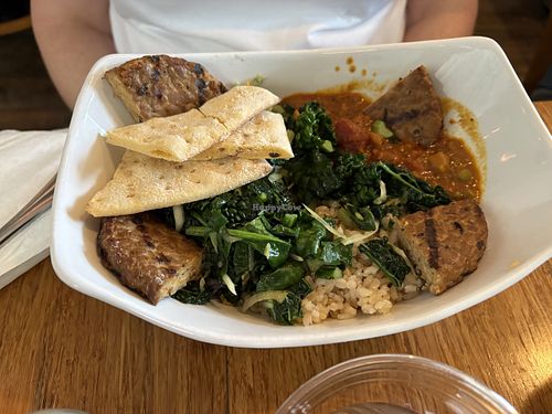 Curry bowl (?)  at Palm Greens Cafe in Palm Springs