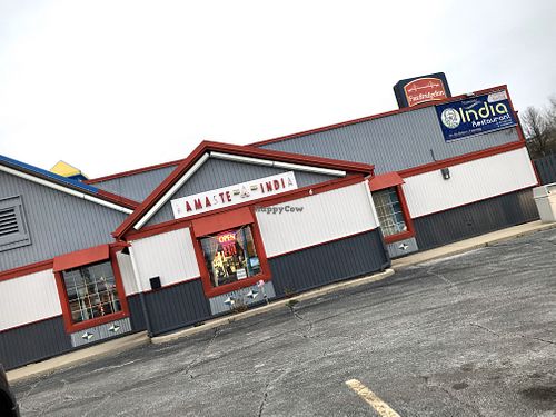 Exterior - it's never wise to judge a book by its cover  at Namaste India in Chesterton