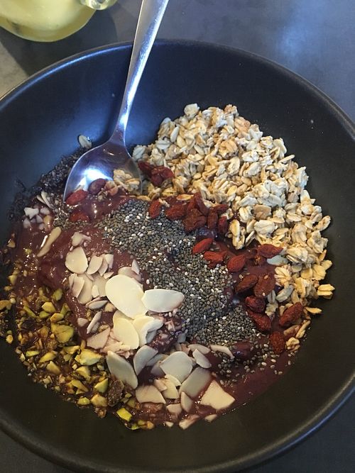 Acai bowl at The Spare Room in Hampton