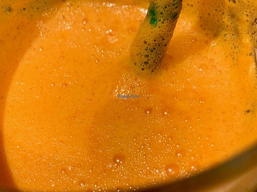 carrot juice at Dean & David in Erfurt