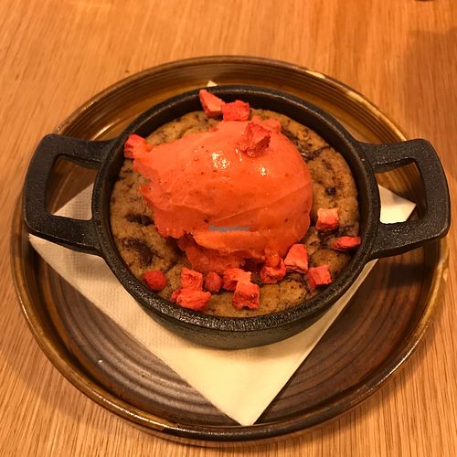 Vegan Cookie Skillet  at Friend of Mine  in Bridge Of Allan