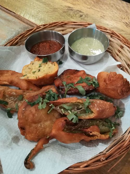 Bhaji basket at Chennai Express in Basingstoke