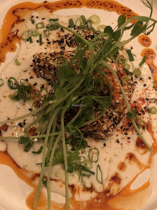 Sesame tofu  at Le Potager de Charlotte - Rennequin in Paris