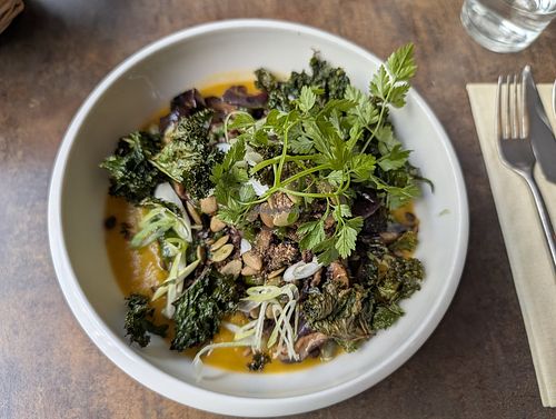 Kürbis Linsen Suppe at Le Potager de Charlotte - Rennequin in Paris