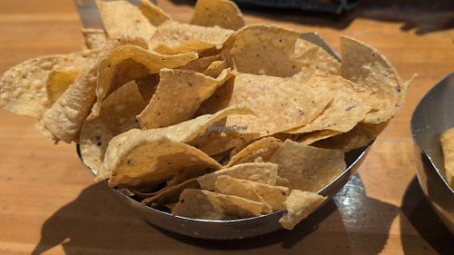 Tortilla chipd at Cantina Laredo in Jacksonville