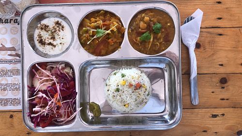 Menu del dia at Maharaja India in Magdalena