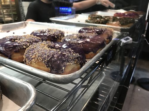 What a beautiful selection.   at Donatsu in Los Angeles