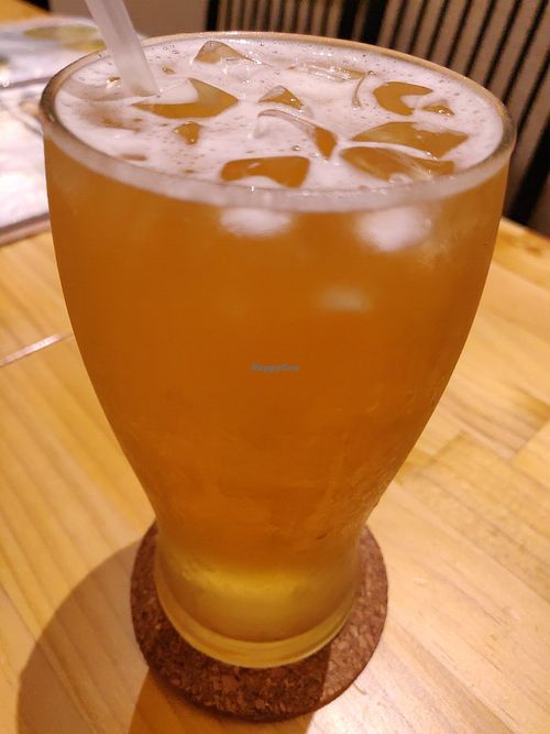 Green tea at YAYA Mombo in Taipei