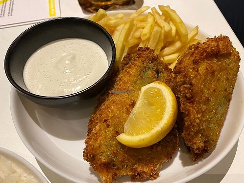 'Fish' and chips 🍤🍟 at Made with Laf in Bratislava